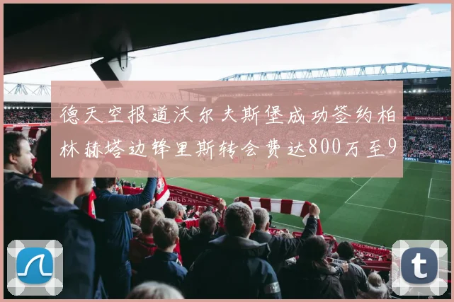 德天空报道沃尔夫斯堡成功签约柏林赫塔边锋里斯转会费达800万至900万欧元